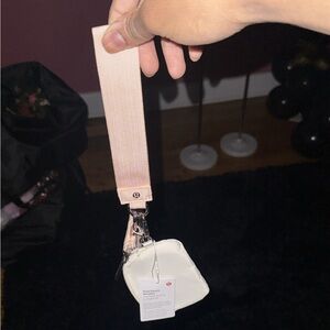 Lululemon Athletica Pink and White Phone Accessories